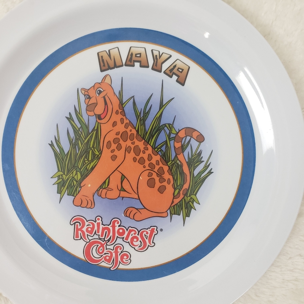 Rainforest Cafe Collectible Plate